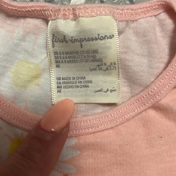 First impressions dress- 6-9M - Picture 2 of 5